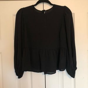 NWT Express Peplum Top